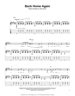 Back Home Again von John Denver (Download) 
