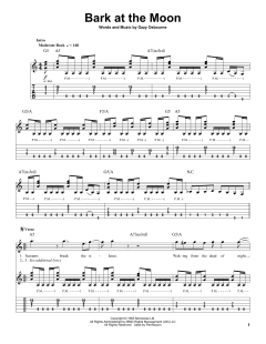 Bark At The Moon von Ozzy Osbourne (Download) 