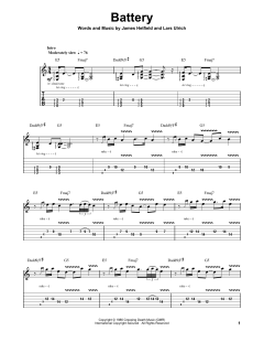 Battery von Metallica (Download) 