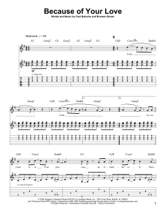 Because Of Your Love von Paul Baloche (Download) 