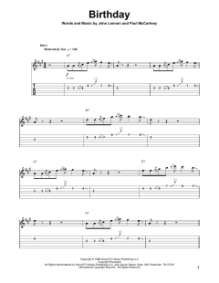 Birthday von The Beatles (Download) 