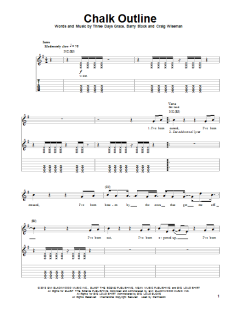 Chalk Outline von Three Days Grace (Download) 