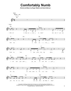 Comfortably Numb von Pink Floyd (Download) 