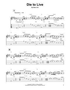 Die To Live von Steve Vai (Download) 
