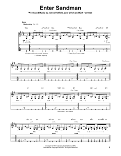 Enter Sandman von Metallica (Download) 