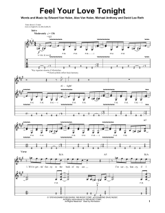 Feel Your Love Tonight von Van Halen (Download) 