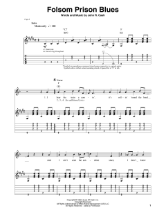 Folsom Prison Blues von Johnny Cash (Download) 