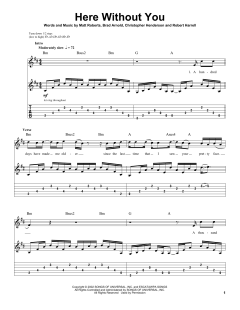 Here Without You von 3 Doors Down (Download) 