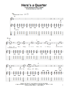 Here's A Quarter von Travis Tritt (Download) 