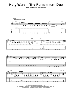 Holy Wars...The Punishment Due von Megadeth (Download) 