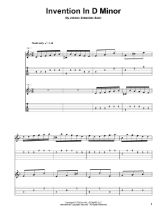 Invention In D Minor (Download) 