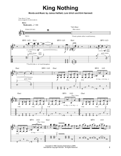 King Nothing von Metallica (Download) 