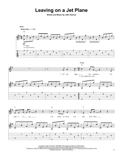 Leaving On A Jet Plane von John Denver (Download) 