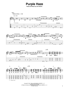 Purple Haze von Jimi Hendrix (Download) 