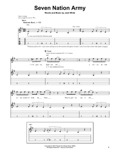 Seven Nation Army von The White Stripes (Download) 