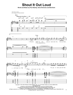 Shout It Out Loud von Kiss (Download) 