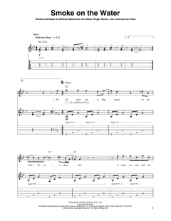 Smoke On The Water von Deep Purple (Download) 