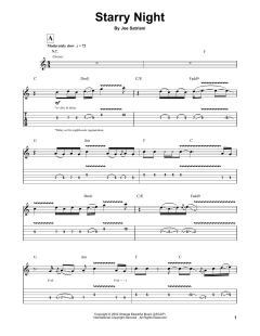 Starry Night von Joe Satriani (Download) 