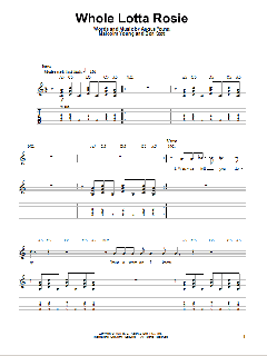 Whole Lotta Rosie von Angus Young (Download) 