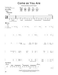 Come As You Are von Nirvana (Download) 