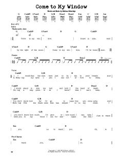 Come To My Window von Melissa Etheridge (Download) 