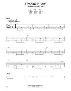 Crosscut Saw von Eric Clapton (Download) 