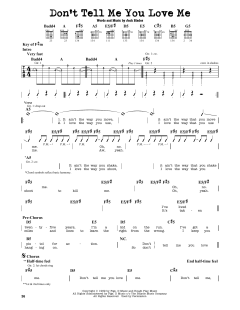Don't Tell Me You Love Me von Night Ranger (Download) 