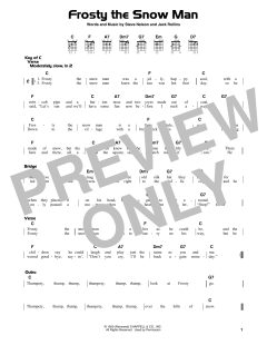 Frosty The Snow Man von Jack Rollins (Download) 