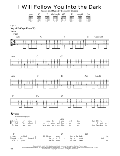 I Will Follow You Into The Dark von Death Cab For Cutie (Download) 