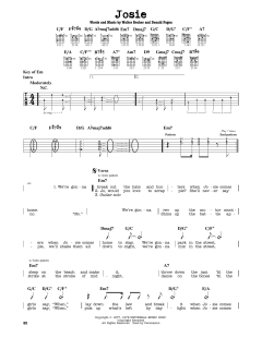 Josie von Steely Dan (Download) 