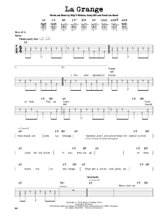 La Grange von ZZ Top (Download) 