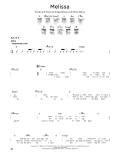 Melissa von Allman Brothers (Download) 