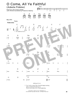 O Come, All Ye Faithful von Frederick Oakeley (Download) 
