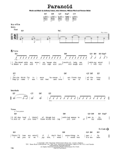 Paranoid von Black Sabbath (Download) 