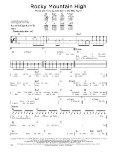 Rocky Mountain High von John Denver (Download) 