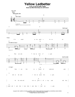 Yellow Ledbetter von Pearl Jam (Download) 