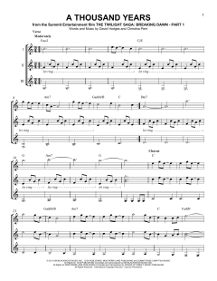 A Thousand Years von Christina Perri (Download) 