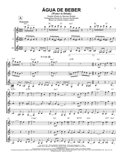 Agua De Beber von Antonio Carlos Jobim (Download) 