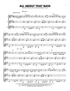 All About That Bass von Meghan Trainor (Download) 