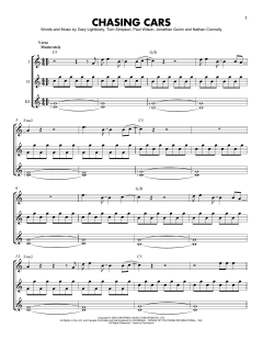 Chasing Cars von Snow Patrol (Download) 