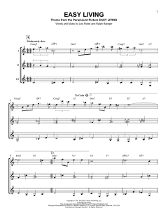 Easy Living von Leo Robin (Download) 