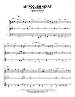 My Foolish Heart von Victor Young (Download) 