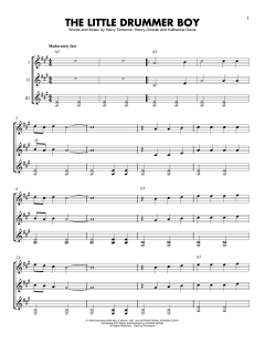The Little Drummer Boy von Harry Simeone (Download) 