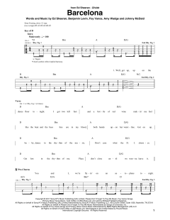 Barcelona von Ed Sheeran (Download) 