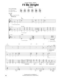 I'll Be Alright von Eric Clapton (Download) 