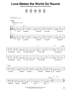 Love Makes The World Go Round von Carlos Santana (Download) 