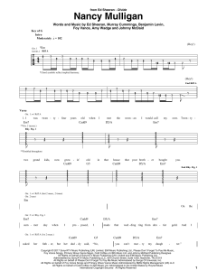Nancy Mulligan von Ed Sheeran (Download) 