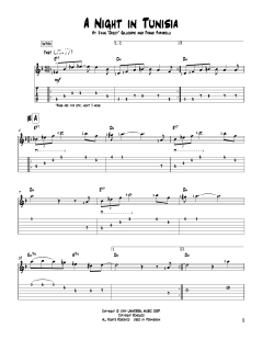 A Night In Tunisia von Dizzy Gillespie (Download) 