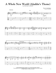 A Whole New World von Tim Rice (Download) 
