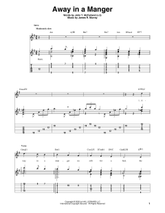 Away In A Manger von Traditional (Download) 